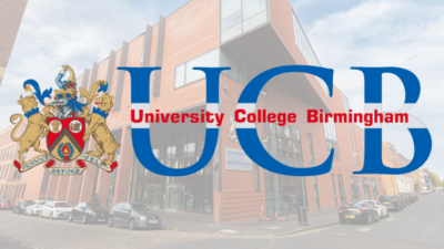 University College Birmingham、略称UCB(ユニバーシティ・カレッジ・バーミンガム大学)大学概要 ～世界大学ランキング・学部・卒業生・難易度・出願基準～ 【イギリス大学院留学】