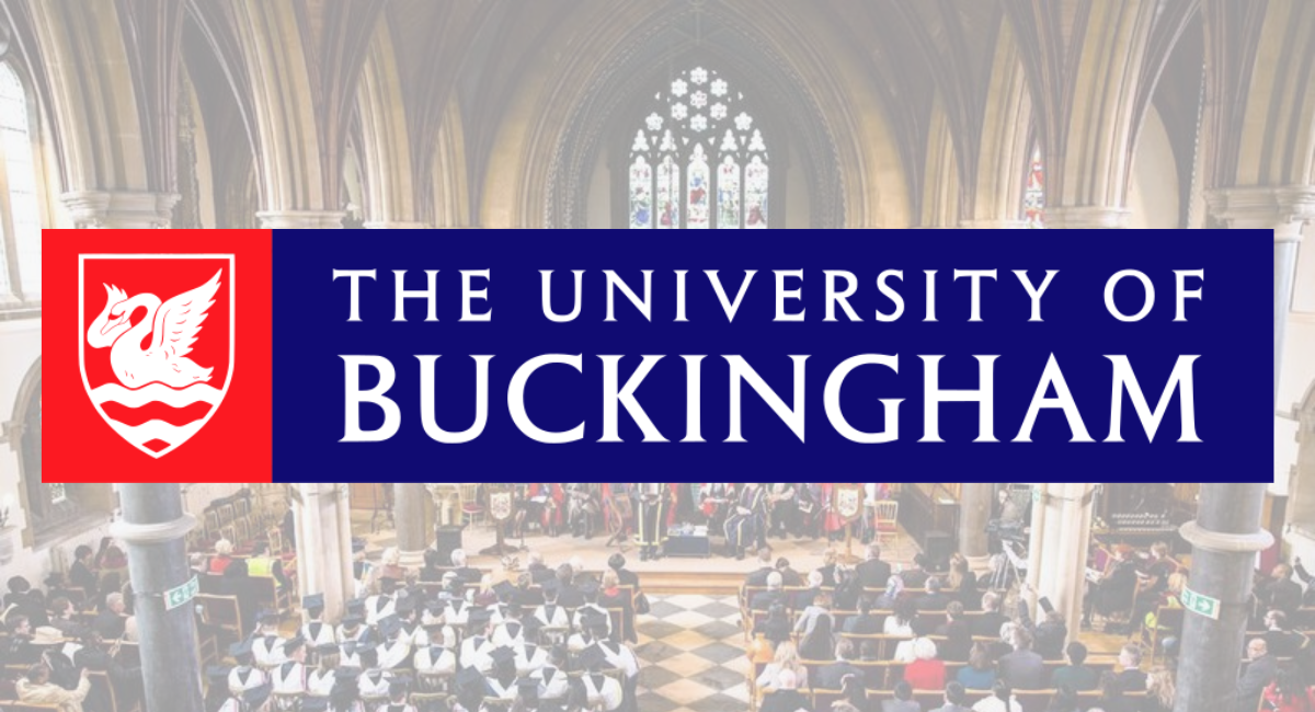University of Buckingham(バッキンガム大学)大学概要 ～世界大学ランキング・学部・卒業生・難易度・出願基準～ 【イギリス大学院留学】