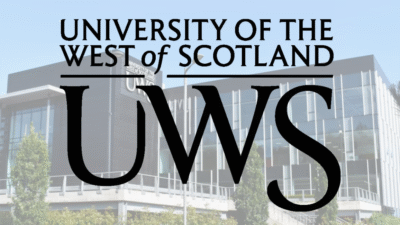 University of the West of Scotland（UWS）大学概要 ～世界大学ランキング・学部・卒業生・難易度・出願基準～ 【イギリス大学院留学】